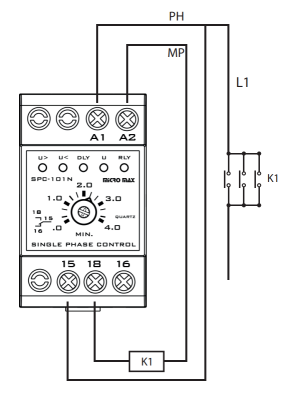 کنترل فاز تک فاز میکرومکس SPC-101N